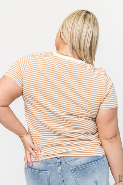 HOLLEY GIRL - Ruthie Top in Camel (Small-3XL) Holley Girl 