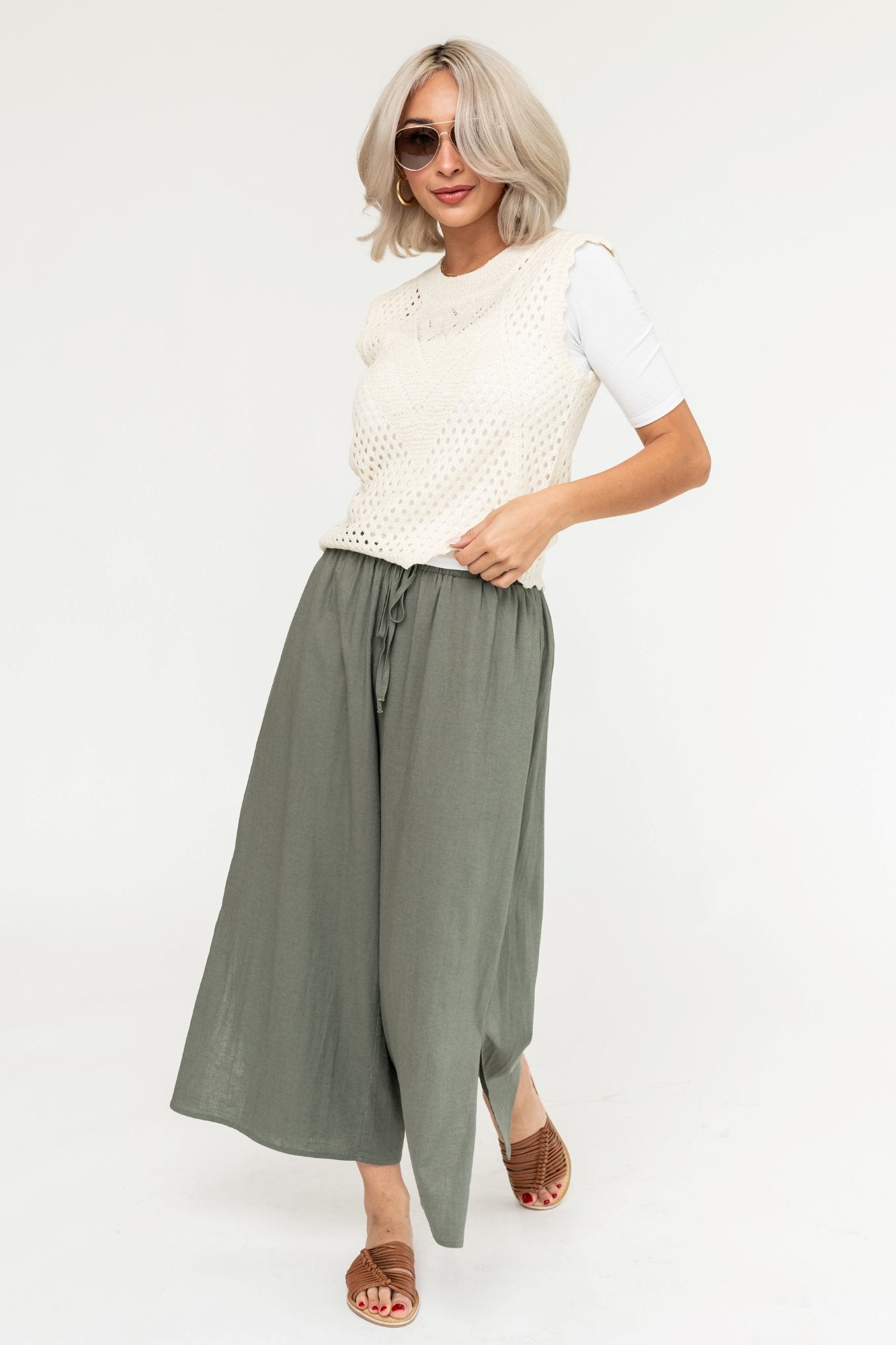 Dax Pant in Olive (Small-XL) Holley Girl 