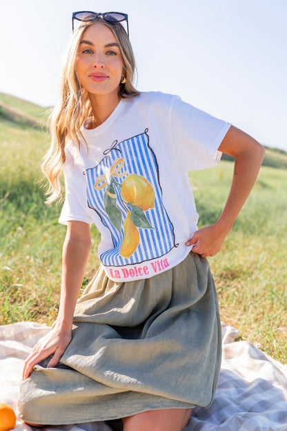 La Dolce Vita Tee Clothing Holley Girl 