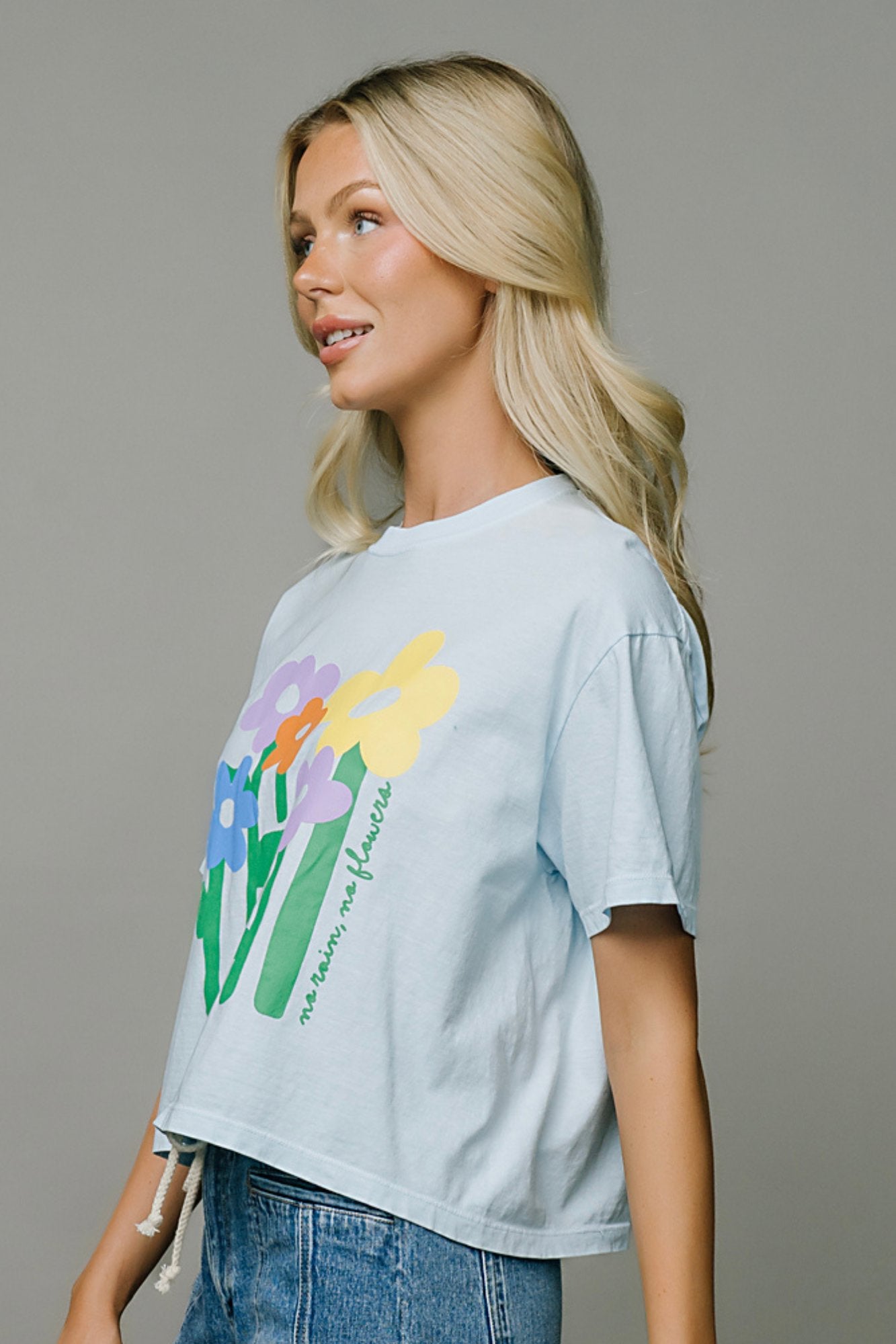 Petal Pop Boxy Tee Clothing Holley Girl 