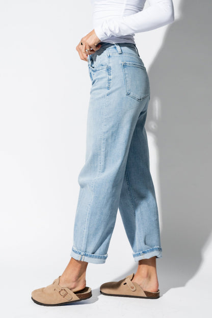 Midtown Barrel Jeans Clothing Holley Girl 
