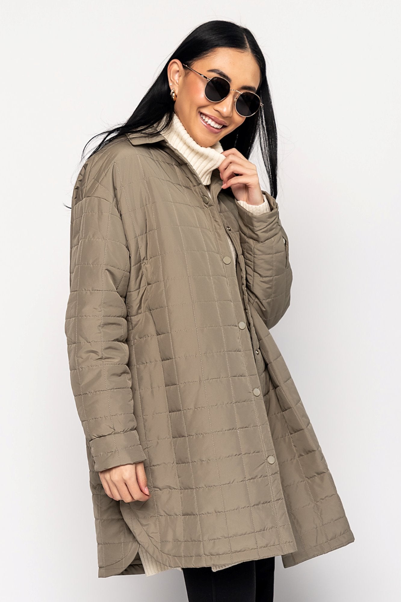 Avery Jacket in Olive Holley Girl 