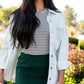 Damon Shirt Jacket in Light Clothing Holley Girl 