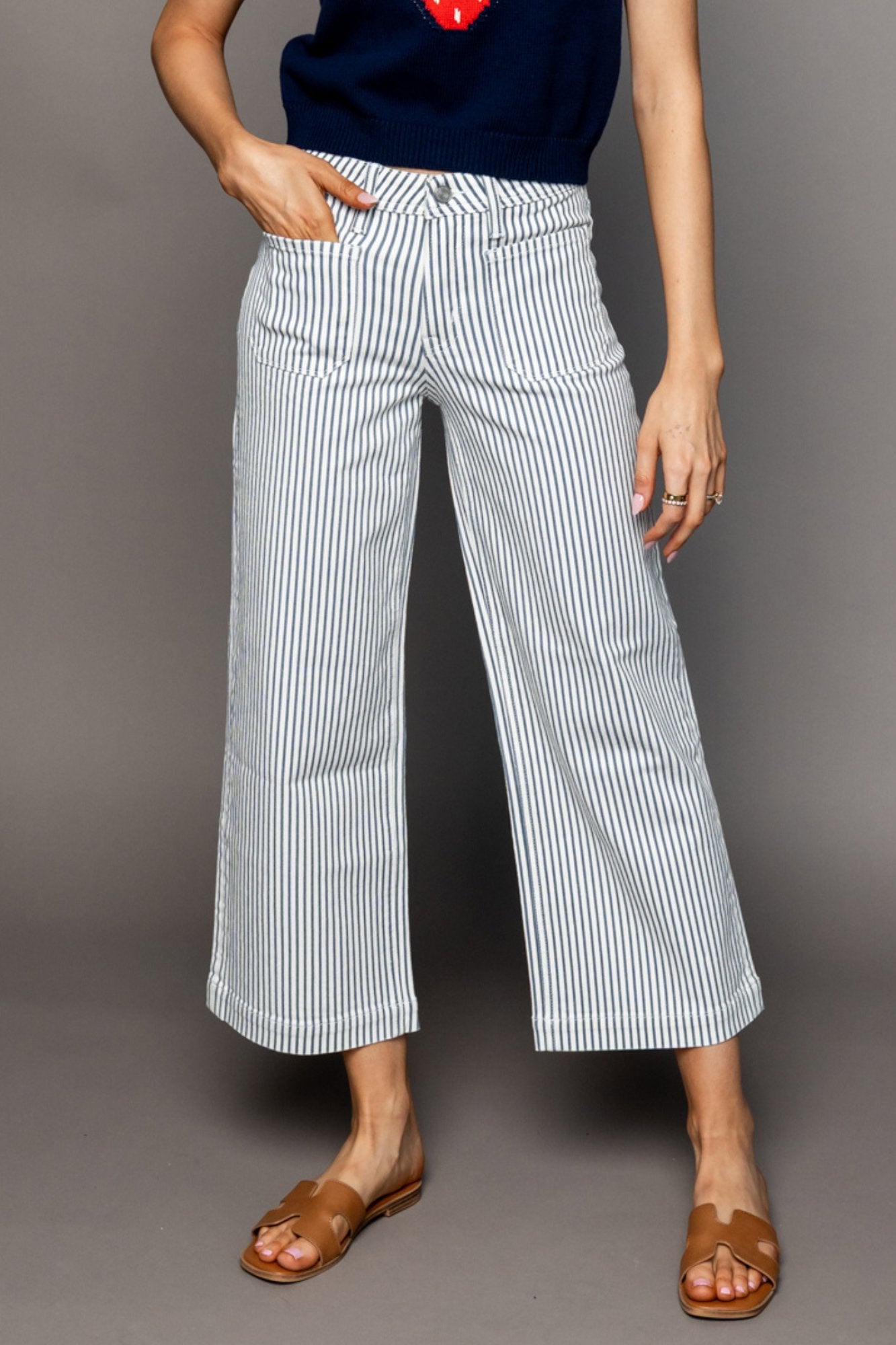 By the Bag Wide Leg Jeans Clothing Holley Girl 