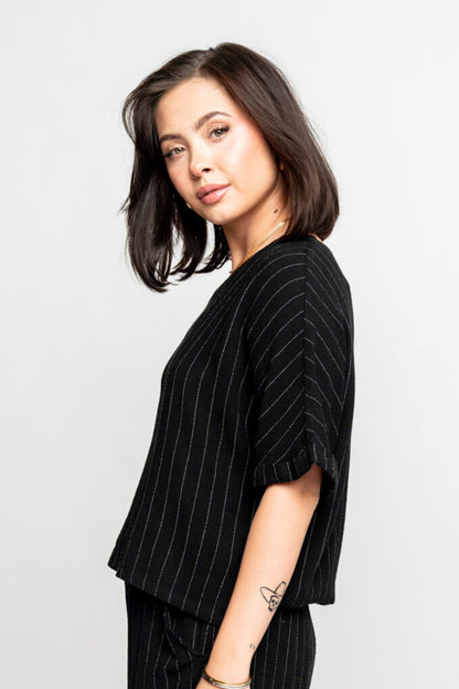 Sydney Top in Black Holley Girl 
