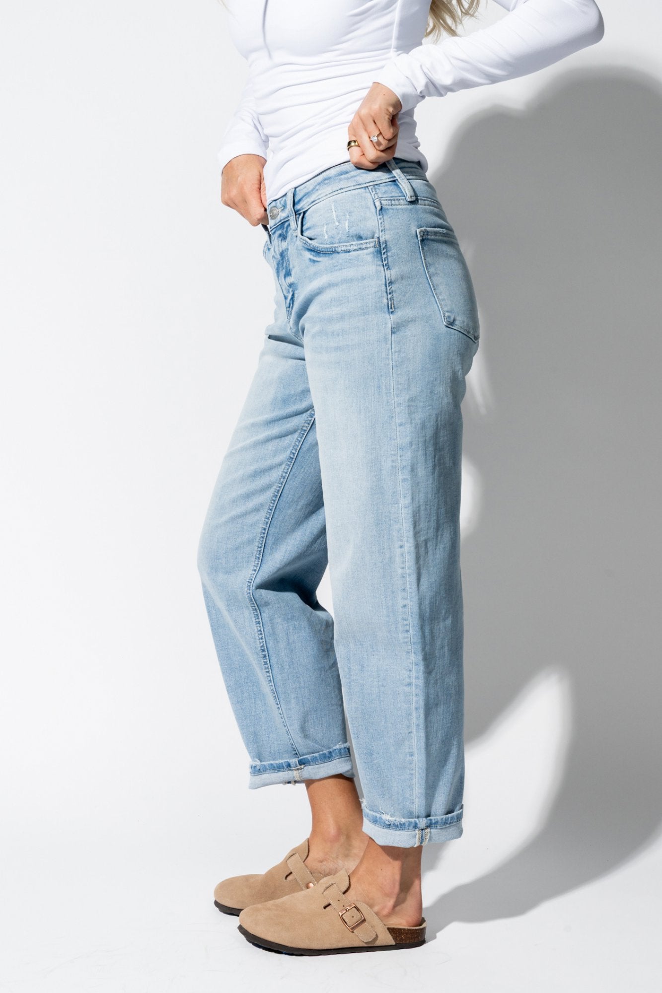 Midtown Barrel Jeans Clothing Holley Girl 