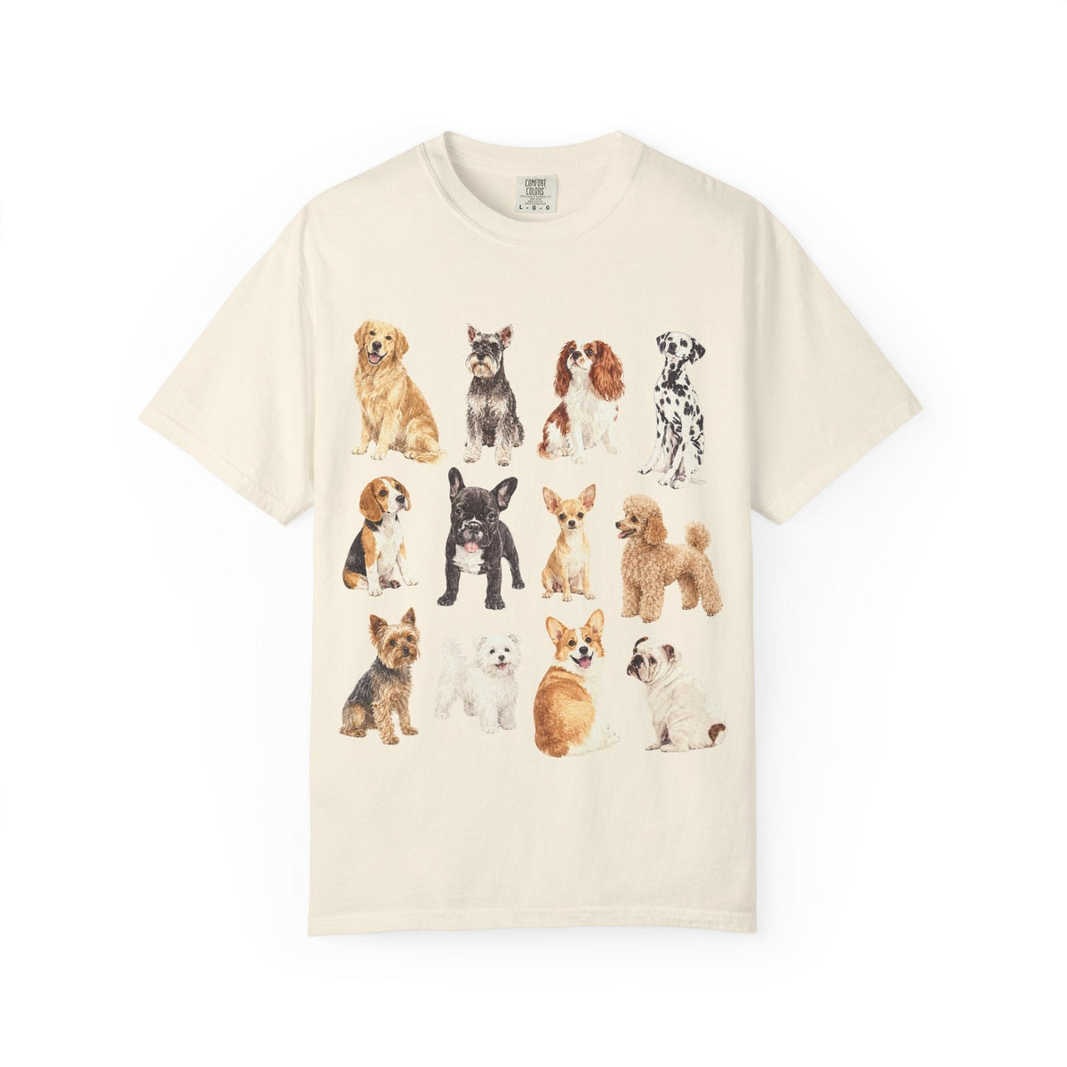 Puppy Club Graphic Tee T-Shirt Printify 