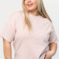 HOLLEY GIRL - Bliss Tee in Blush (Small-3XL) Holley Girl 