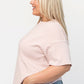 HOLLEY GIRL - Bliss Tee in Blush (Small-3XL) Holley Girl 