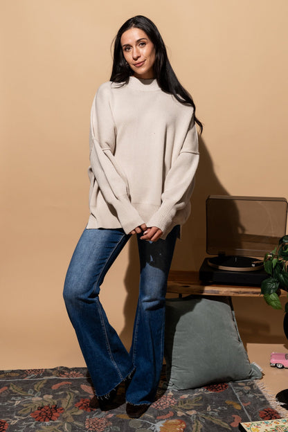 Callie Sweater in Dove Clothing Holley Girl 