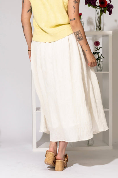 Sable & Sea Skirt in Cream Clothing Holley Girl 