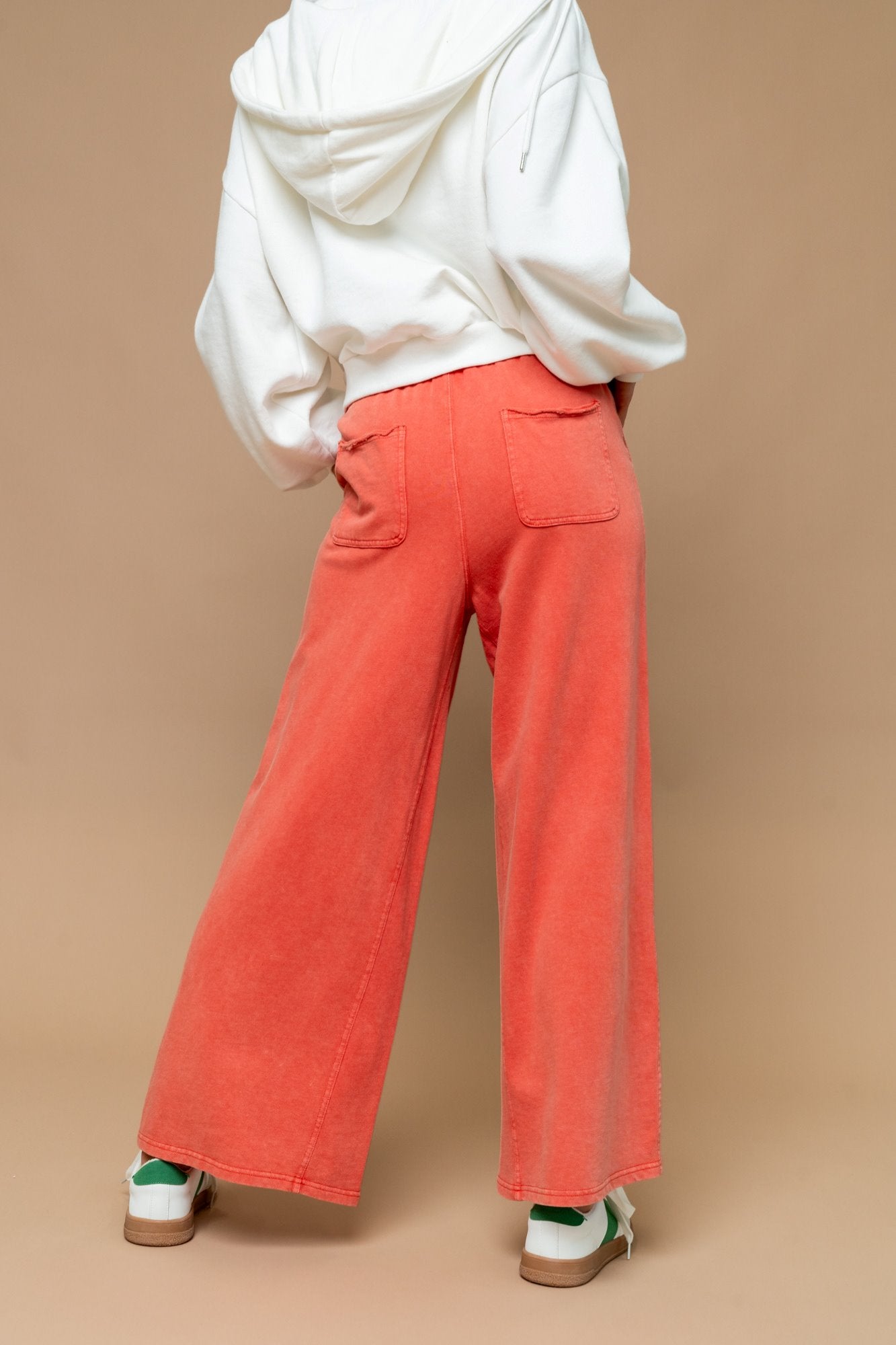 Jenkins Pant in Coral Holley Girl 