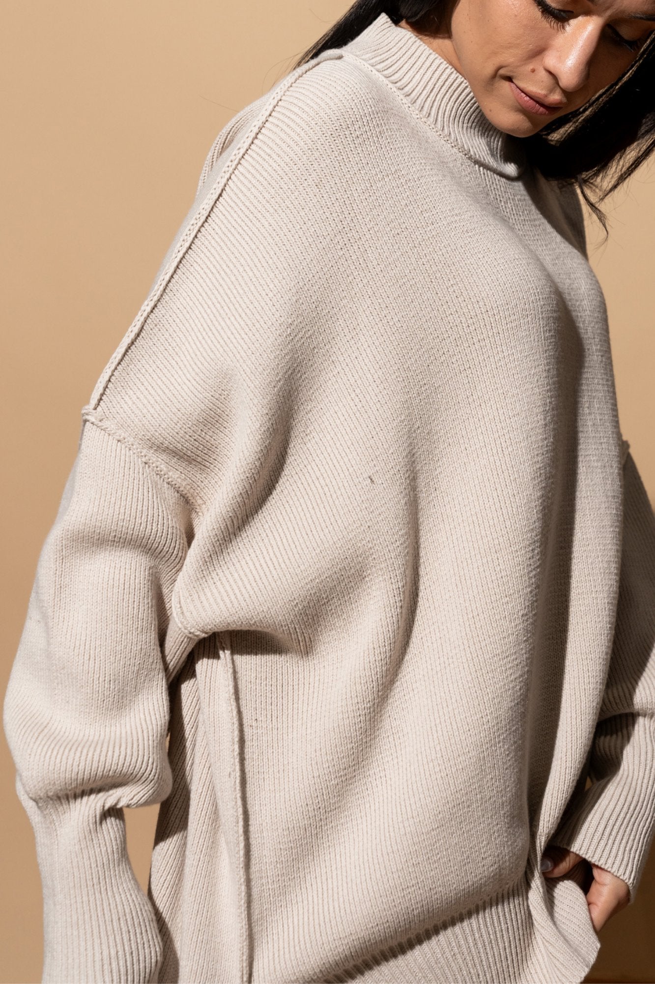 Callie Sweater in Dove Clothing Holley Girl 