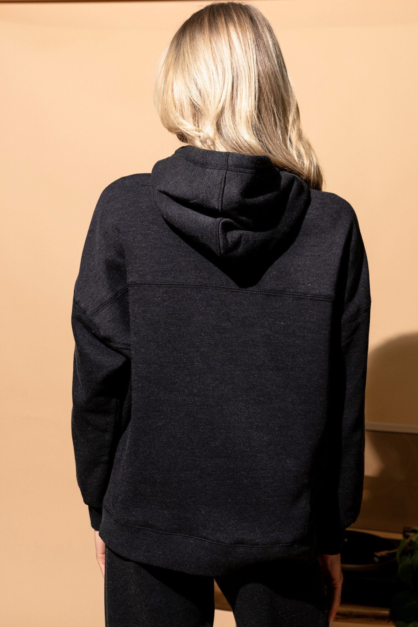 Unwind Hoodie in Black Clothing Holley Girl 