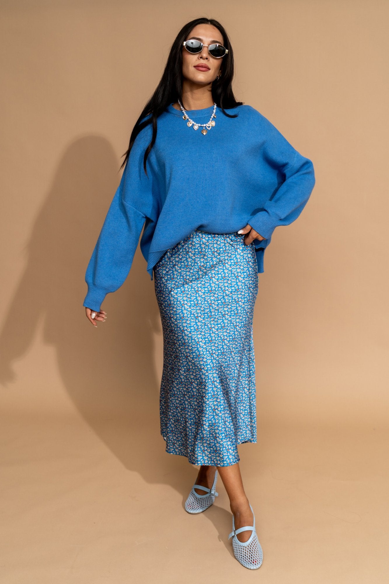 Marisol Sweater in Ocean Clothing Holley Girl 