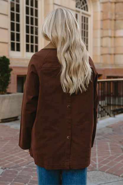 Hastings Jacket in Chocolate Clothing Holley Girl 