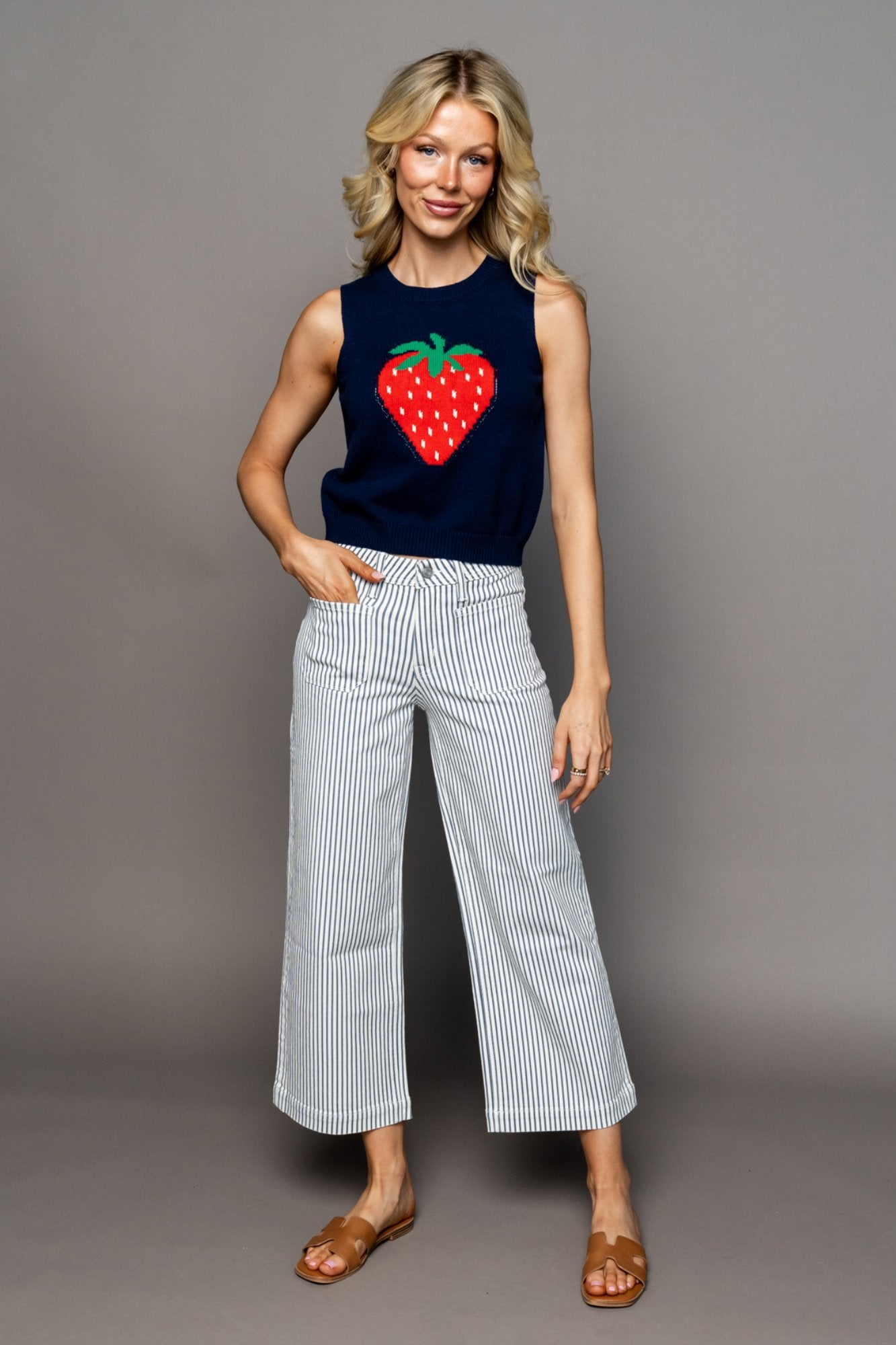 By the Bag Wide Leg Jeans Clothing Holley Girl 