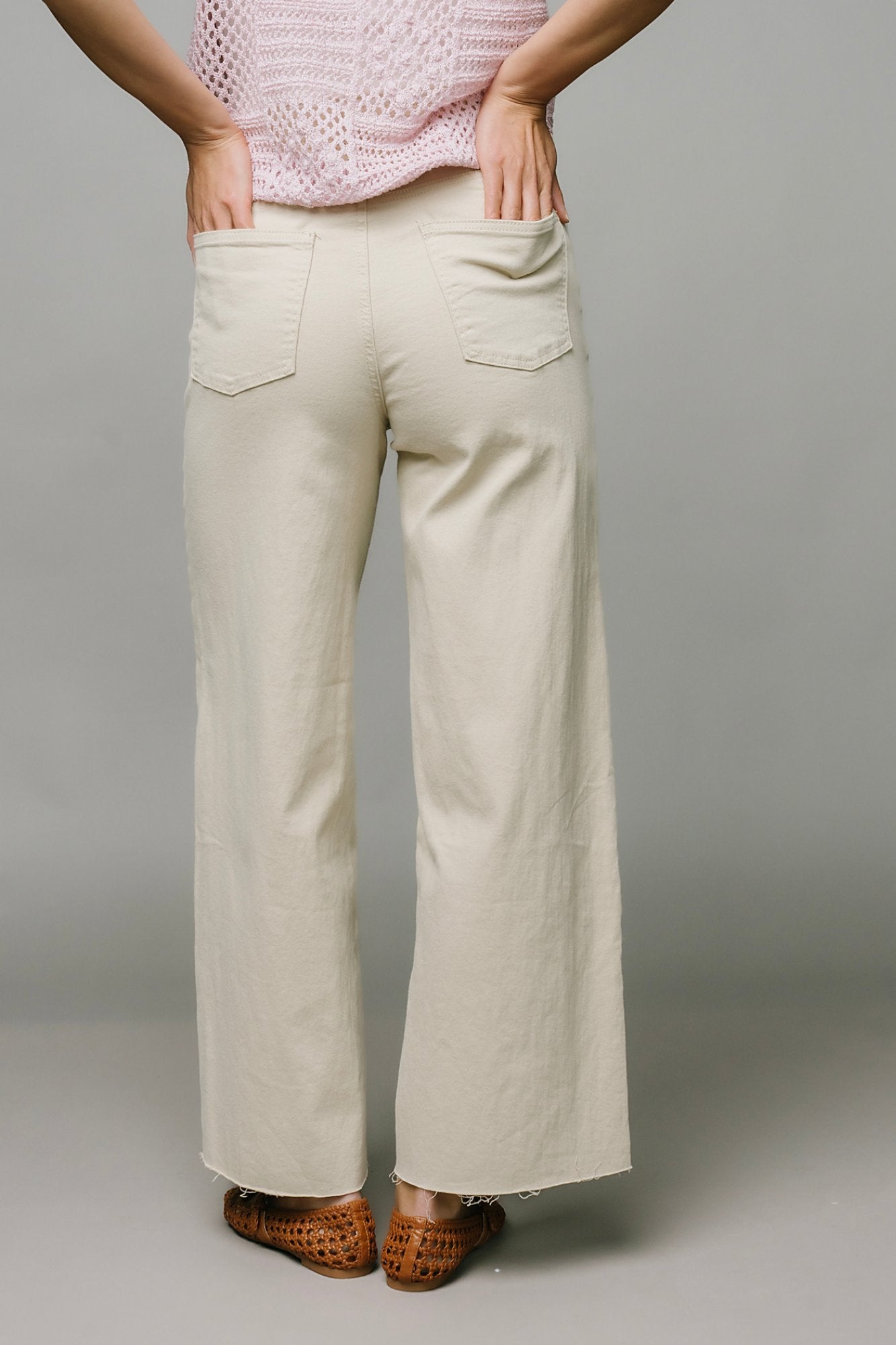 Mavis Pants in Natural Holley Girl 