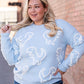 Rex Sweater in Sky Clothing Holley Girl 