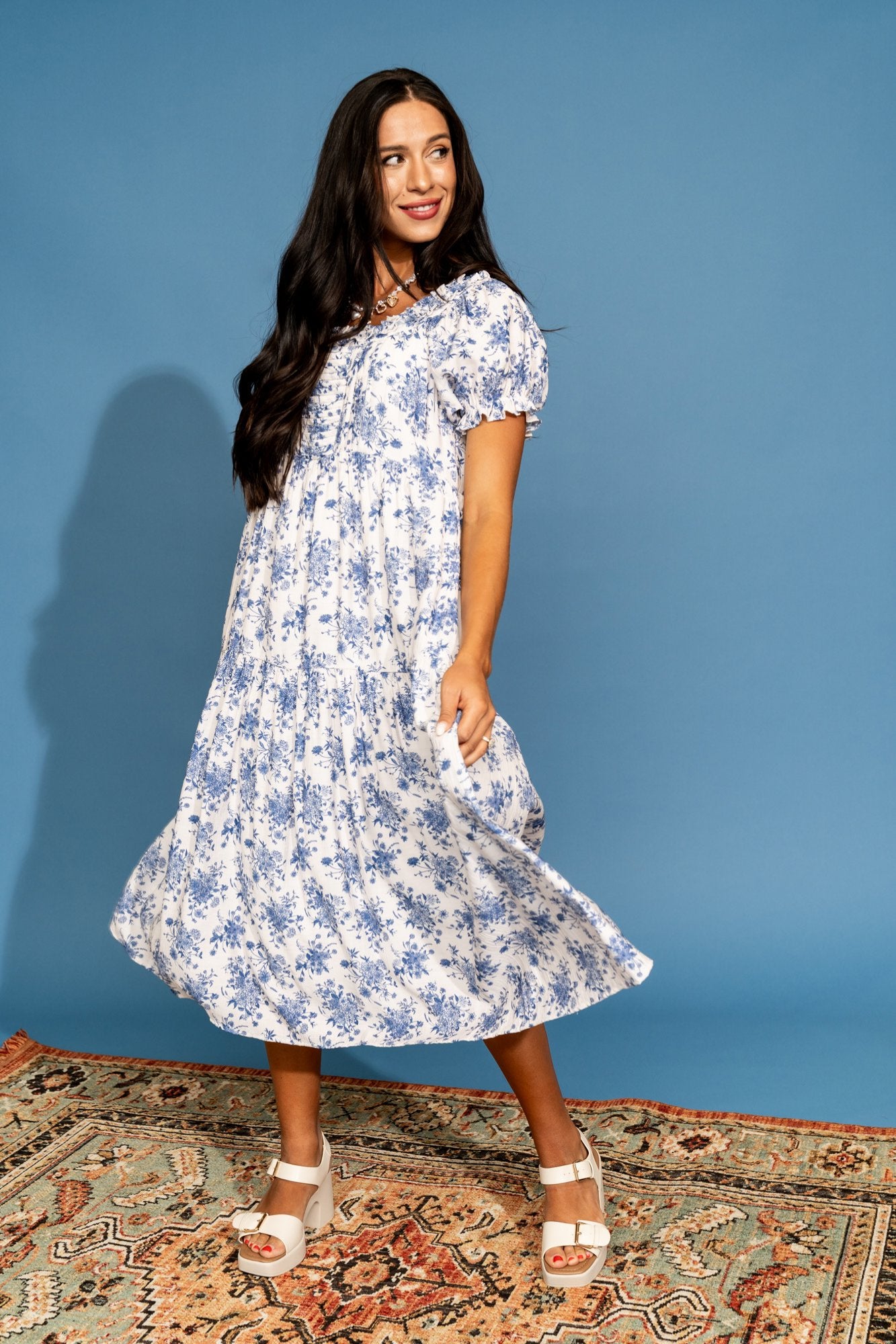 Wisteria Bloom Dress Clothing Holley Girl 