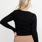 Tia Sweater in Black Holley Girl 