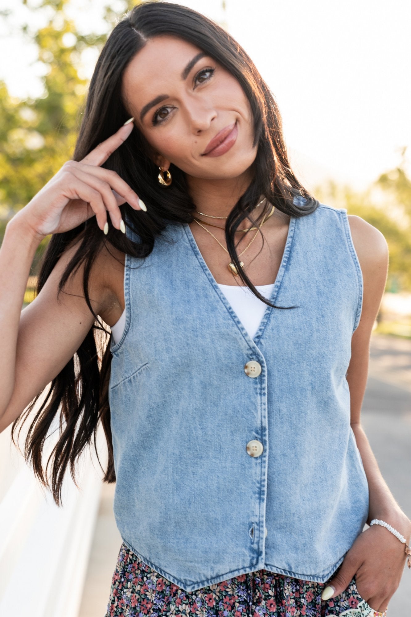 Gauge Vest Clothing Holley Girl 