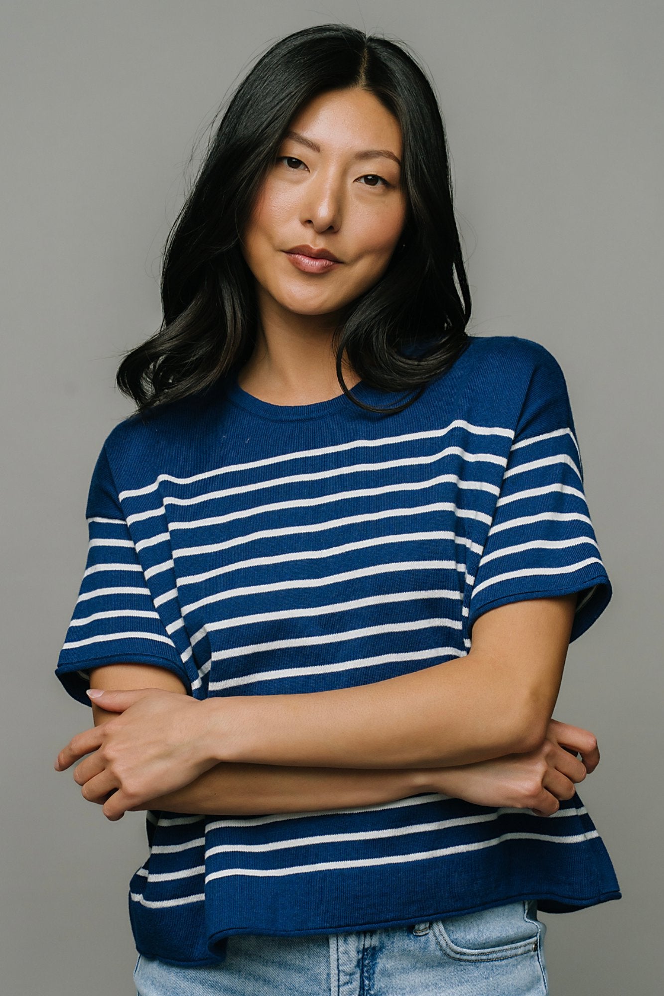 Seaside Striped Top Clothing Holley Girl 