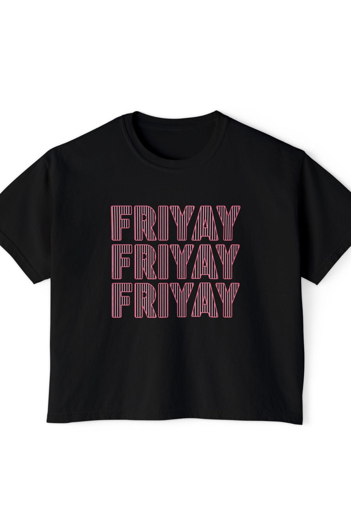 FRIYAY - Boxy Tee T-Shirt Printify 