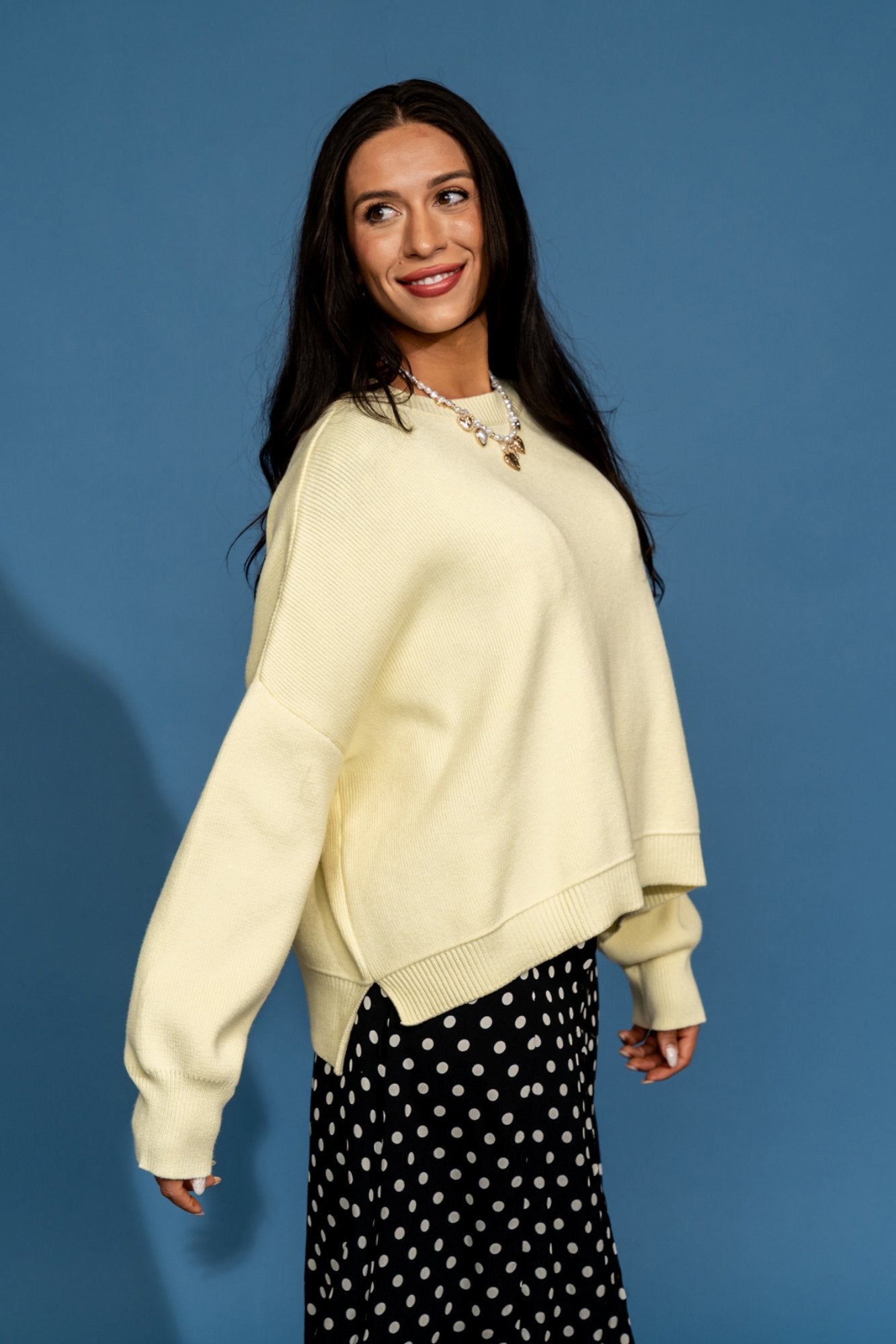Marisol Sweater in Daisy Clothing Holley Girl 