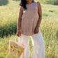 Namari Top in Mocha Clothing Holley Girl 