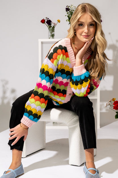 Chasing Rainbows Cardigan Clothing Holley Girl 