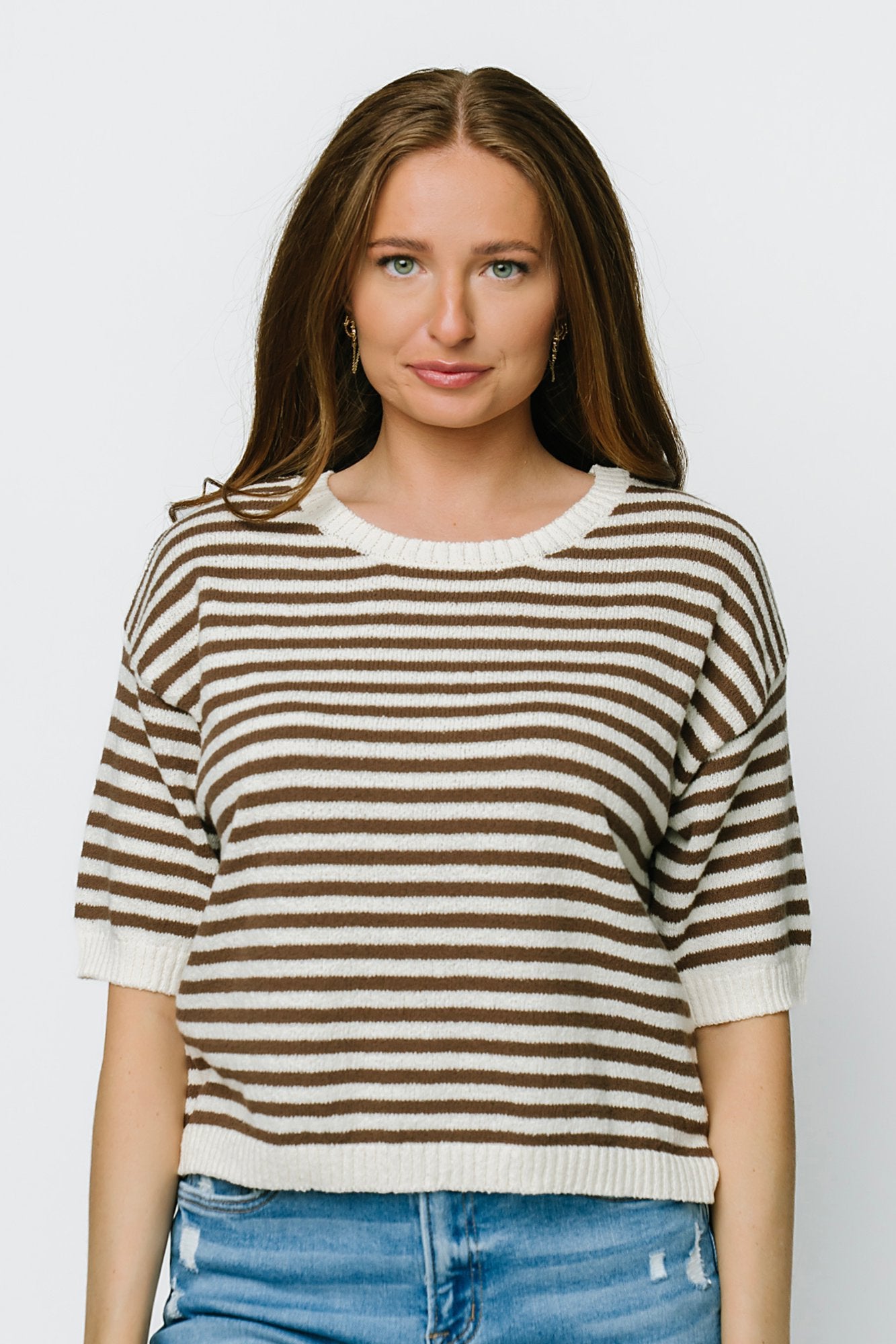 Boardwalk Top in Chocolate Clothing Holley Girl 