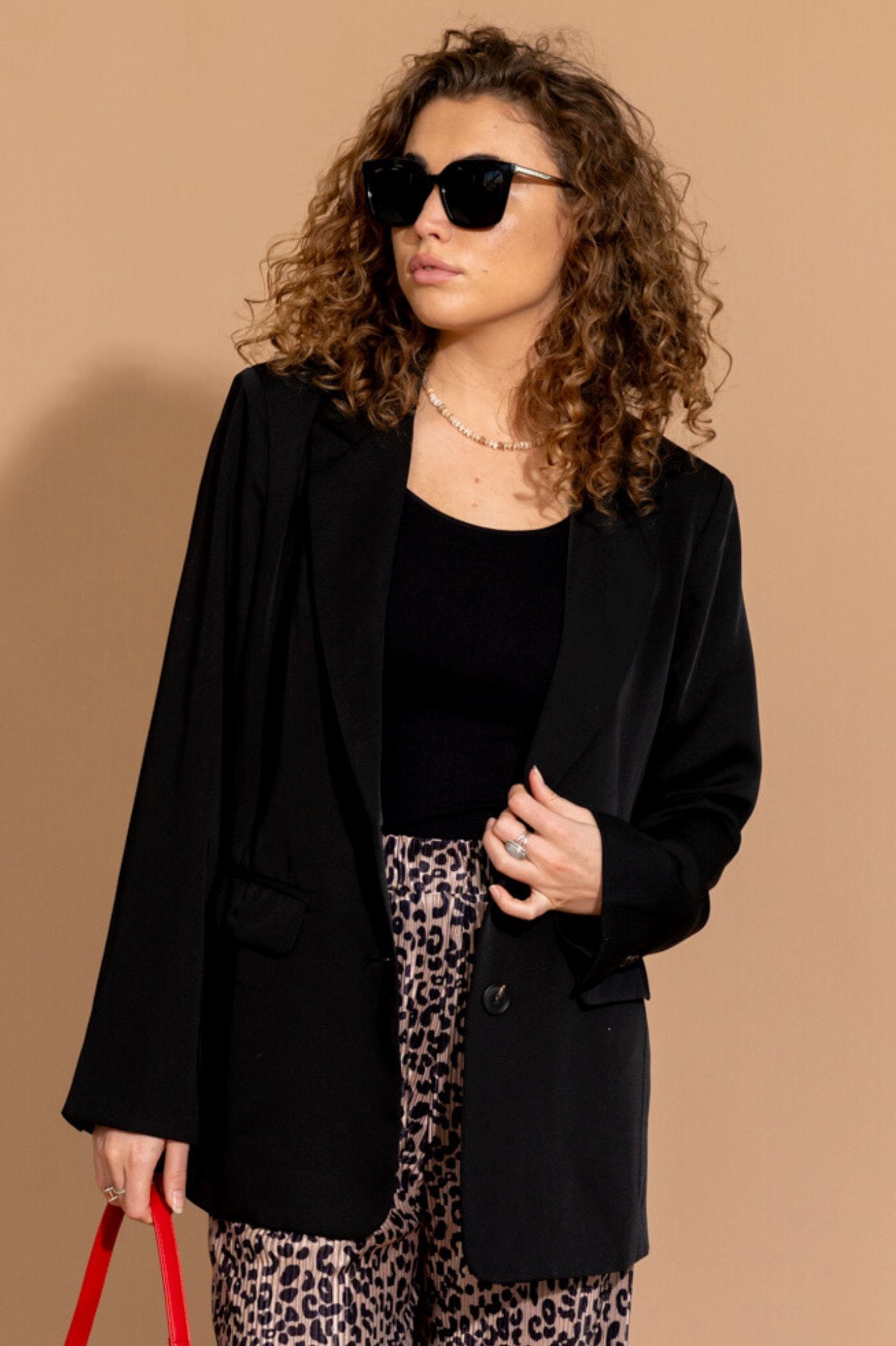 Jessie Blazer in Black Holley Girl 