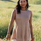 Namari Top in Mocha Clothing Holley Girl 