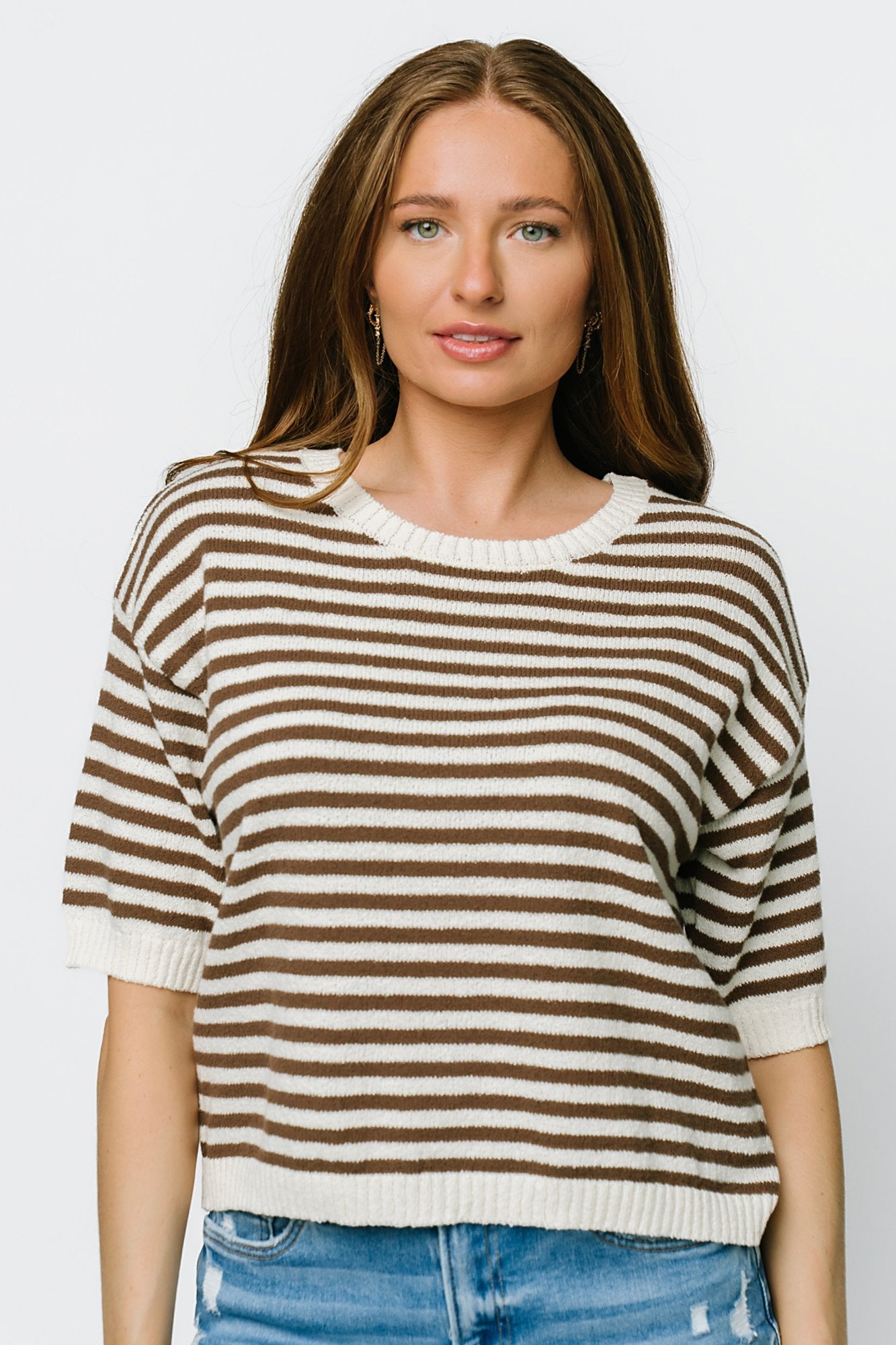 Boardwalk Top in Chocolate Clothing Holley Girl 