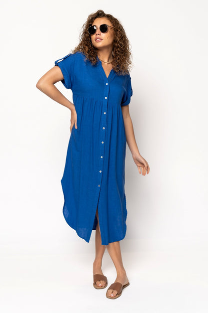 Stone Dress in Royal Holley Girl 