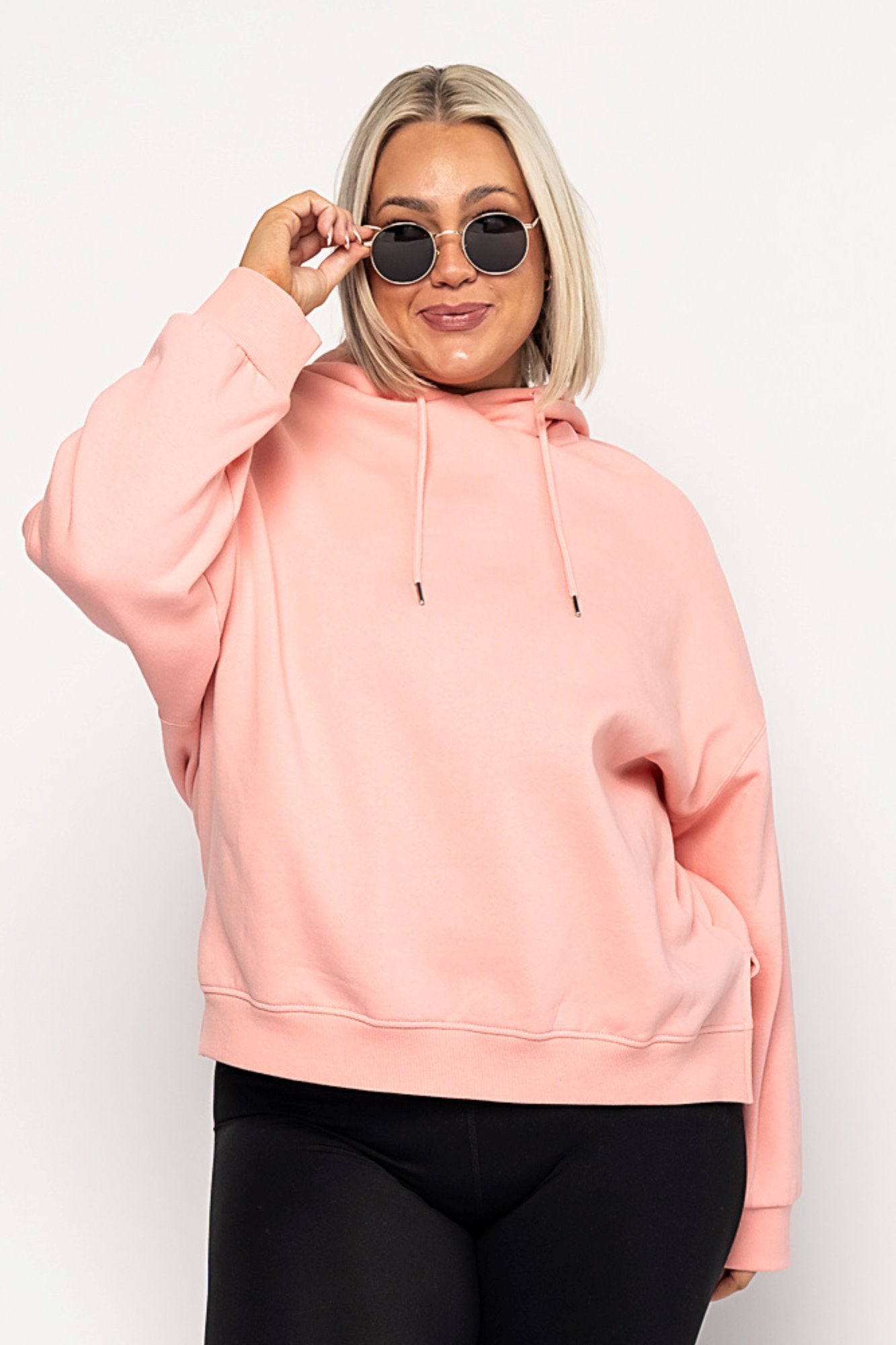 Delta Hoodie in Pink (Small-XL) Holley Girl 