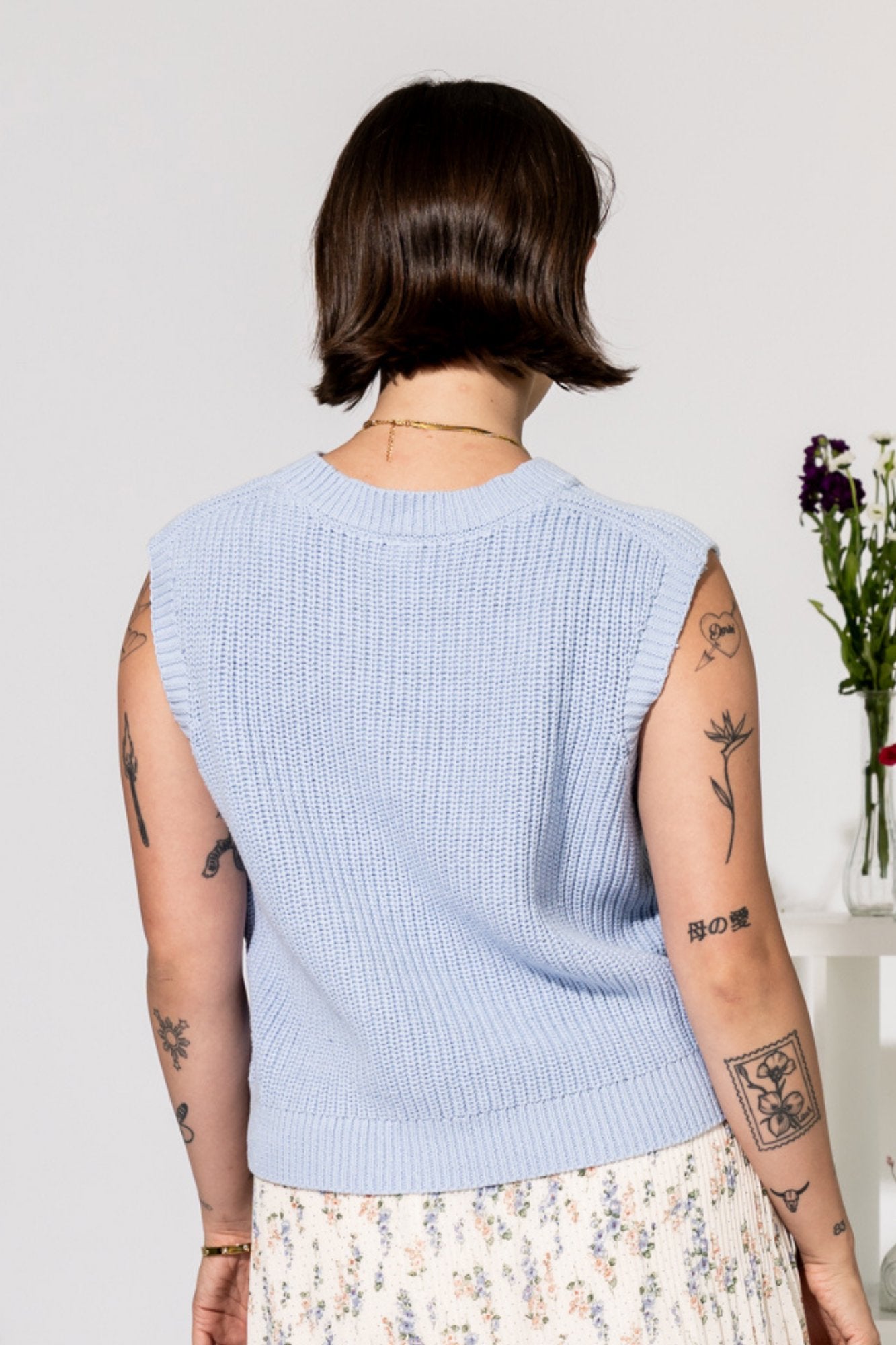 Britton Top in Sky Clothing Holley Girl 