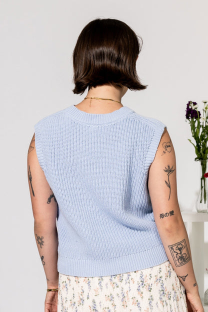 Britton Top in Sky Clothing Holley Girl 
