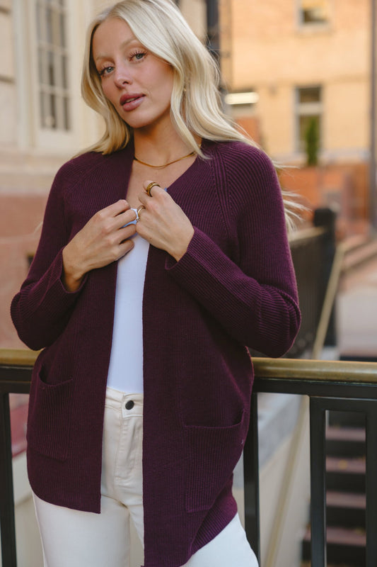 Gather Cardigan Clothing Holley Girl 
