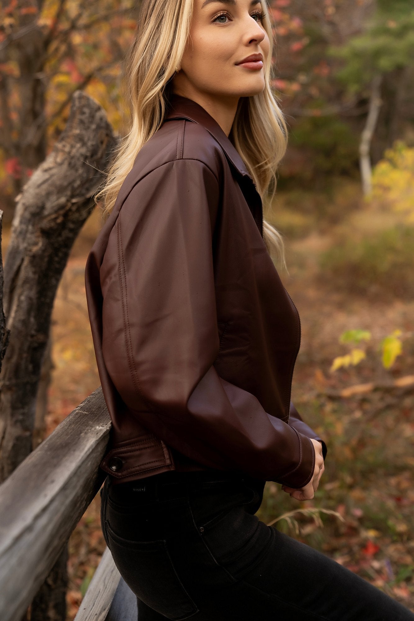 Dark Cherry Jacket Clothing Holley Girl 