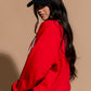Liberty Crewneck in Red Clothing Holley Girl 