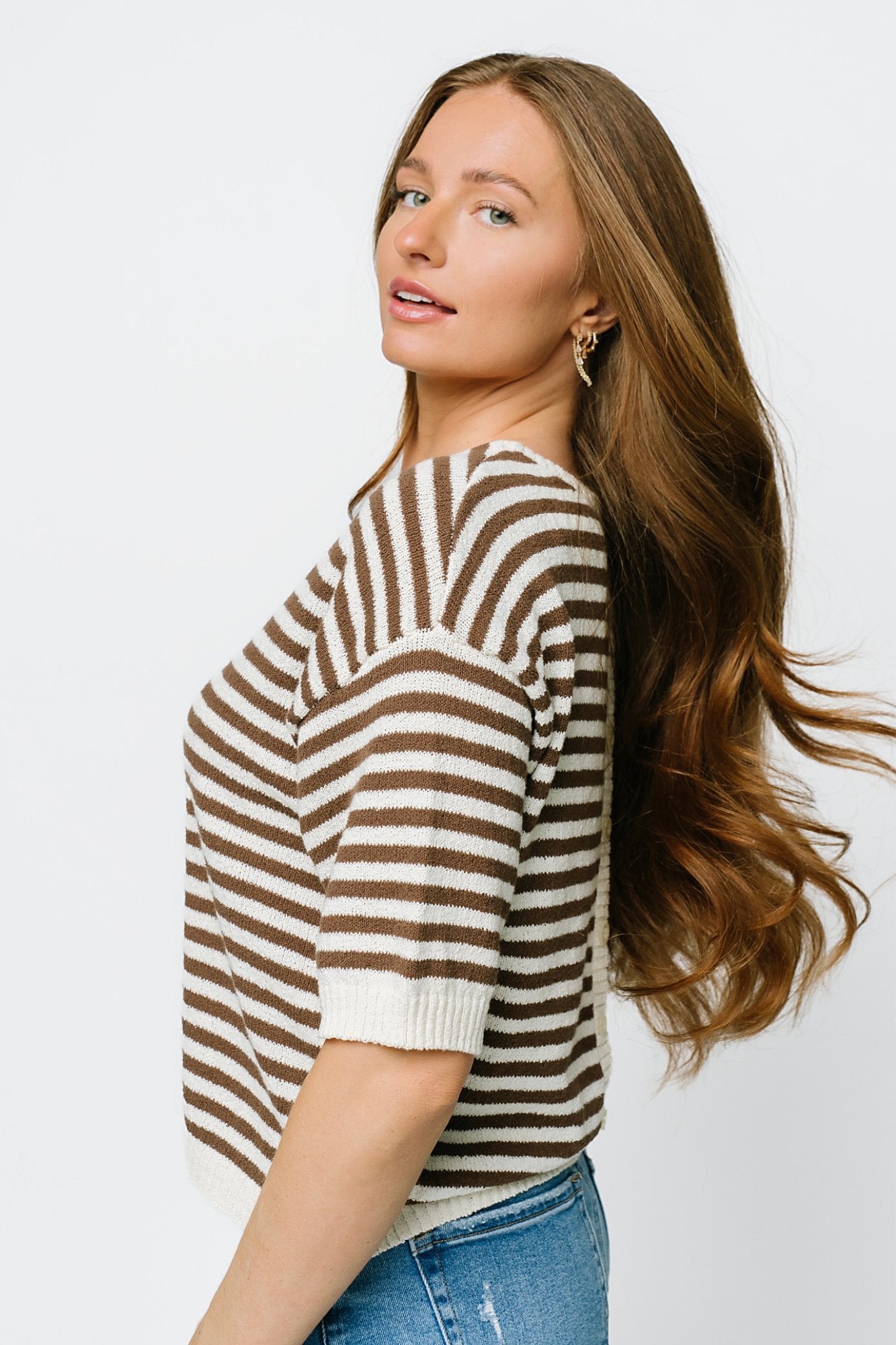 Boardwalk Top in Chocolate Clothing Holley Girl 
