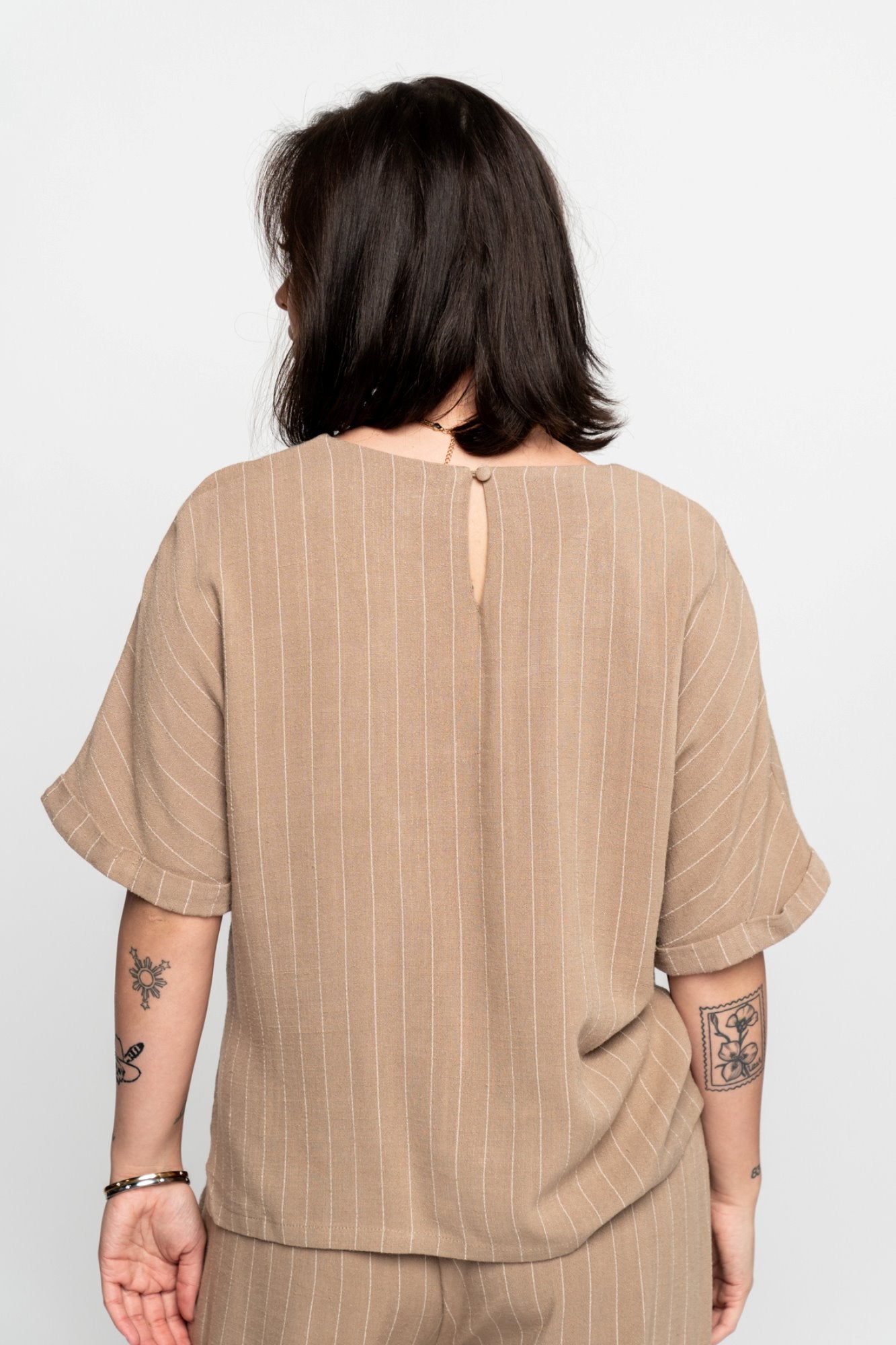 Sydney Top in Fawn Holley Girl 