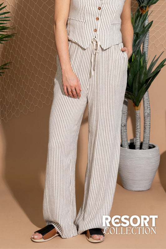 Charleston Pant in Natural Holley Girl 