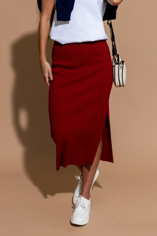 Davis Skirt in Cherry Clothing Holley Girl 