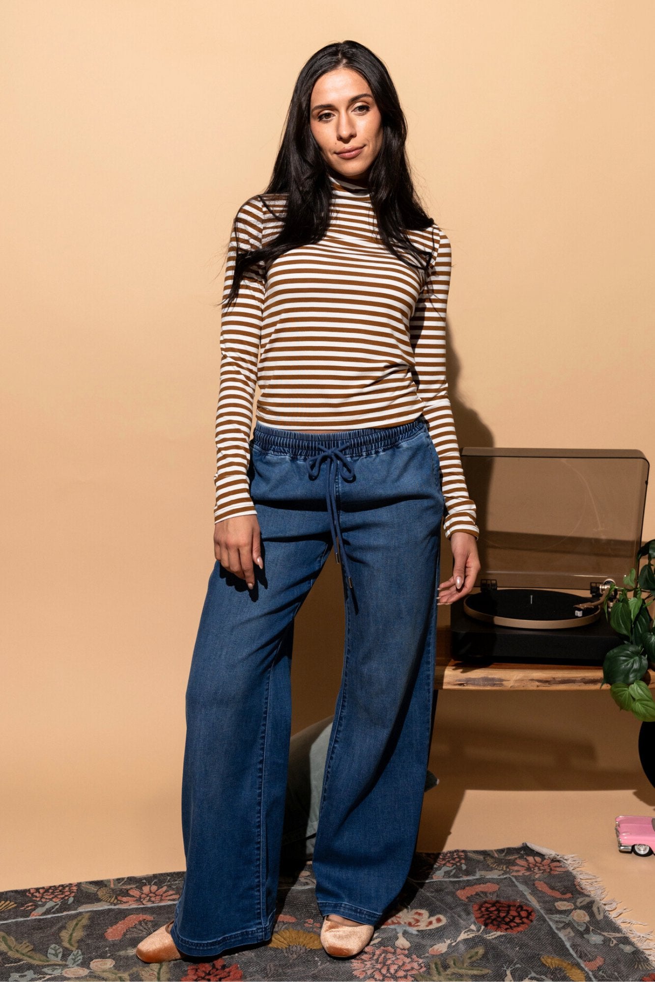 Rebel Top in Caramel Clothing Holley Girl 