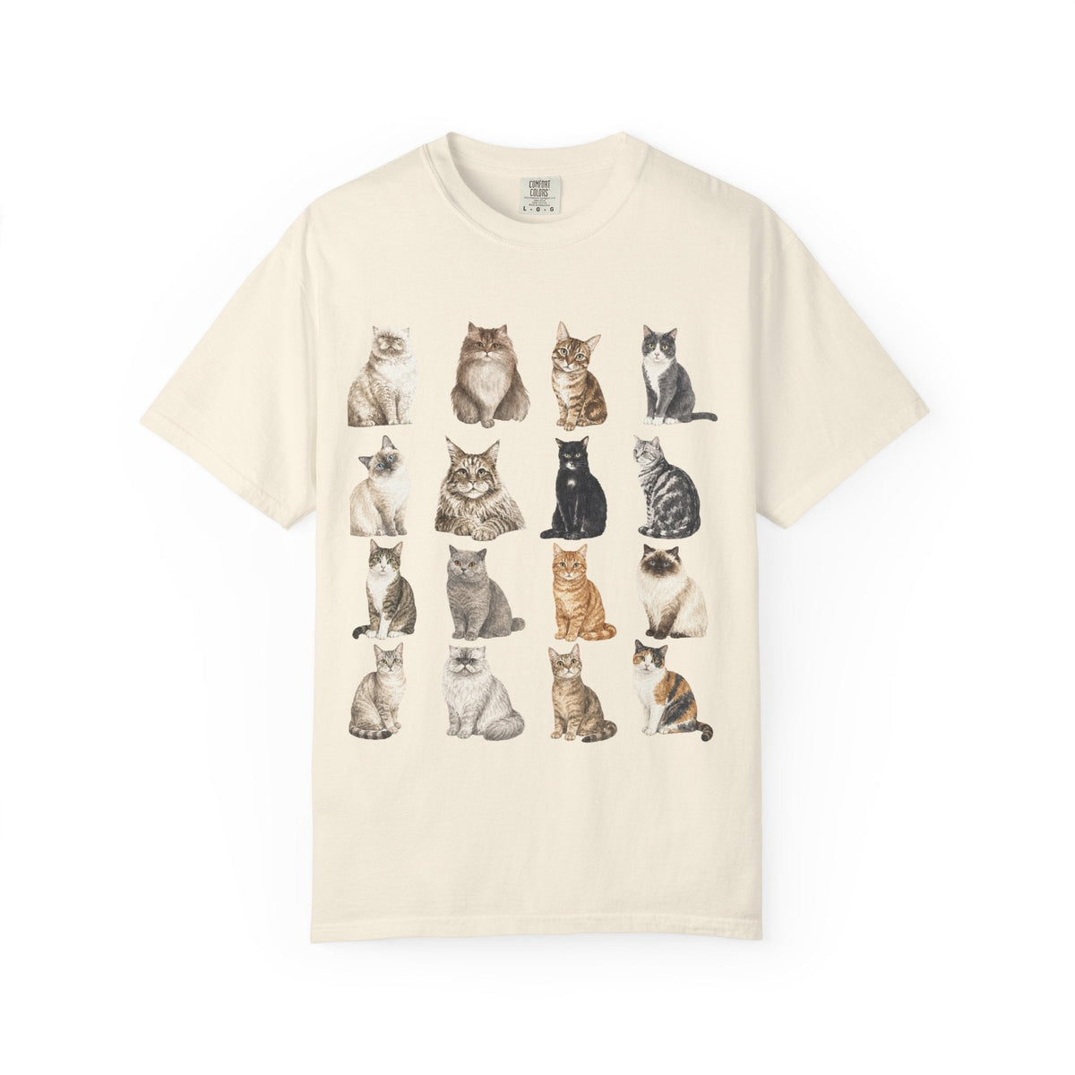 Kitty Club Graphic Tee T-Shirt Printify 