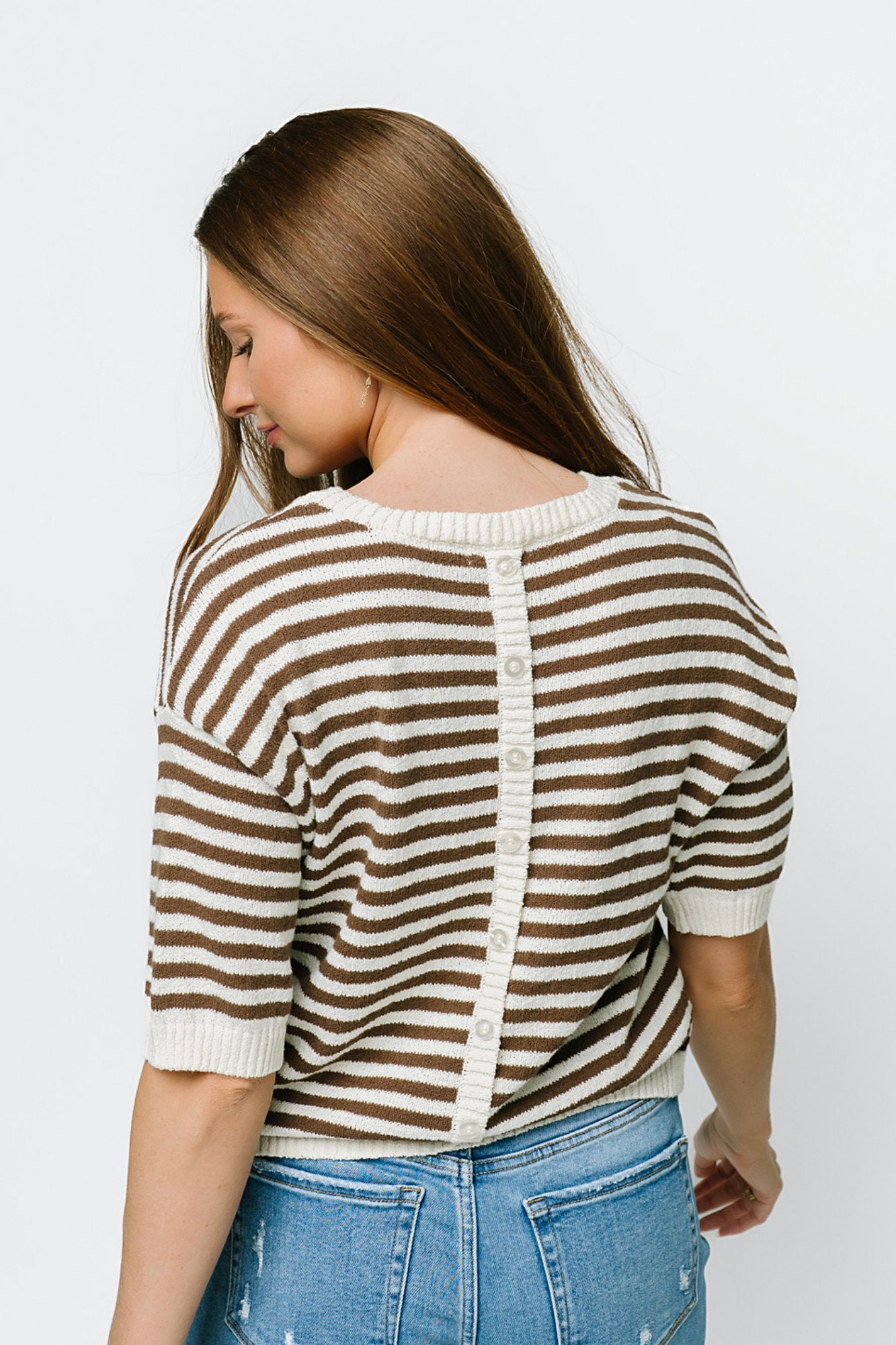 Boardwalk Top in Chocolate Clothing Holley Girl 