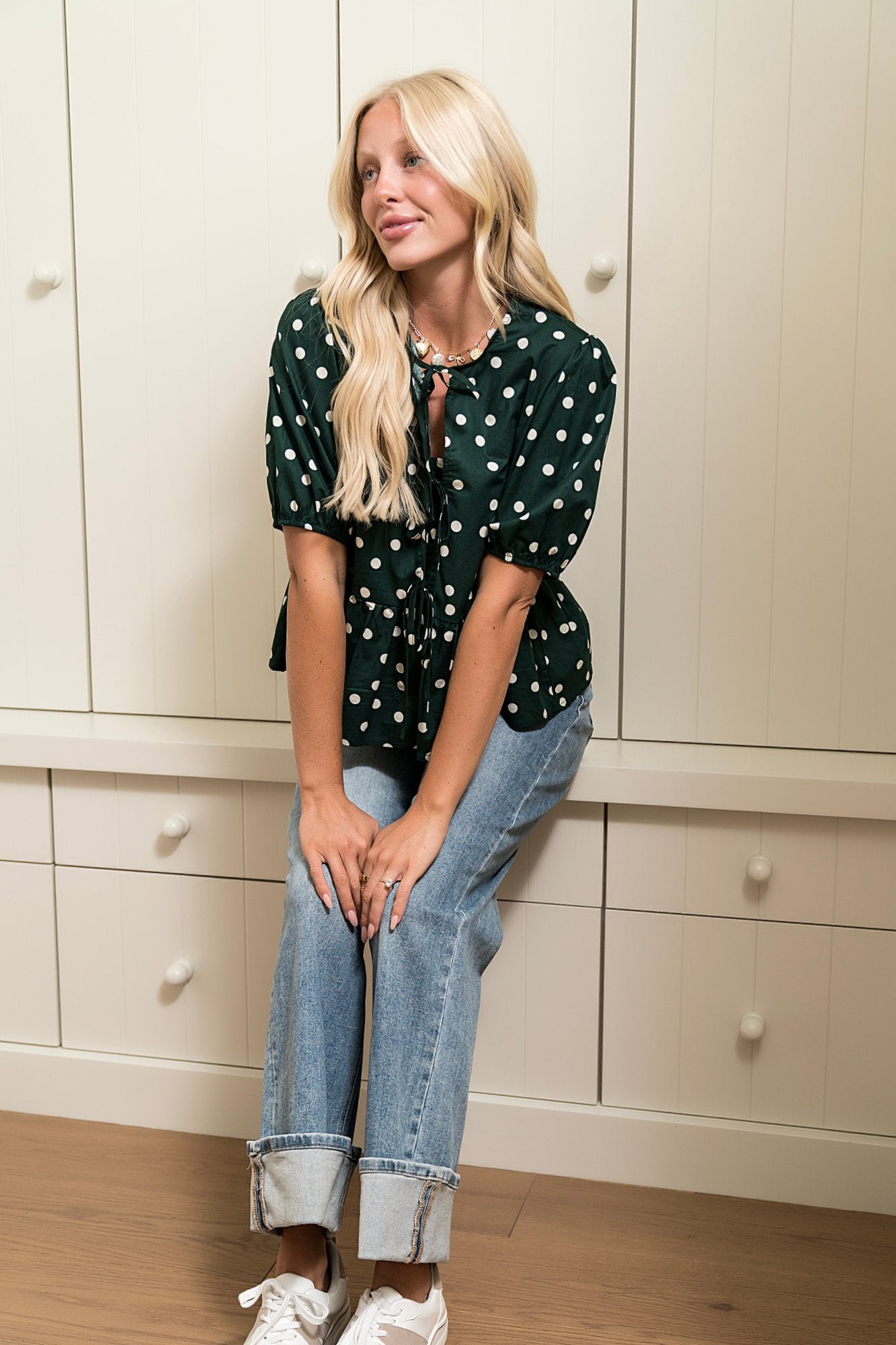 Larkin Blouse Clothing Holley Girl 